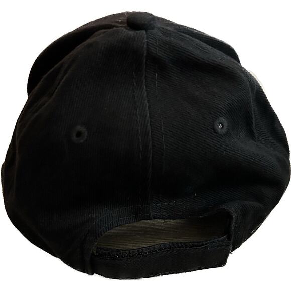 Snap-On Tools Adjustable Strapback Baseball Hat Cap Black Red Wild Impact - Picture 4 of 6